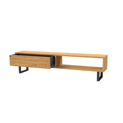 Szafka RTV-79 Drewno Lite Dąb Loft Lakier Rozmiary od 100 cm do 200 cm PREMIUM